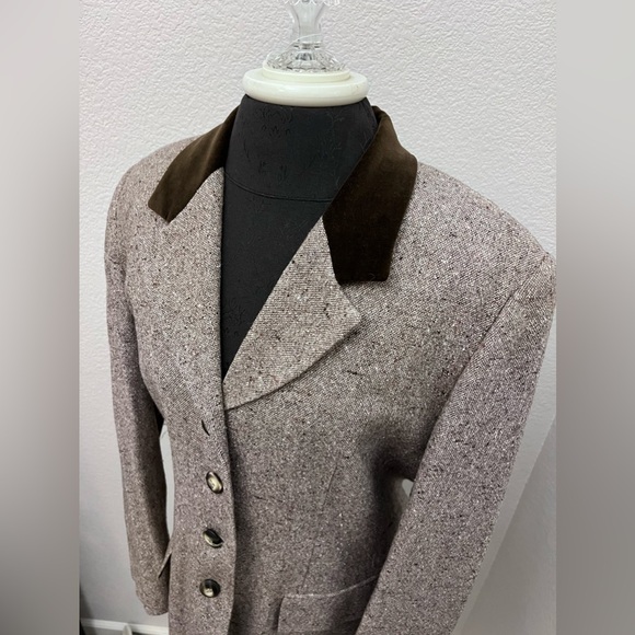 Nipon Studio Vintage 2 Piece Wool Blend Suit Set Size 8 - Picture 3 of 15